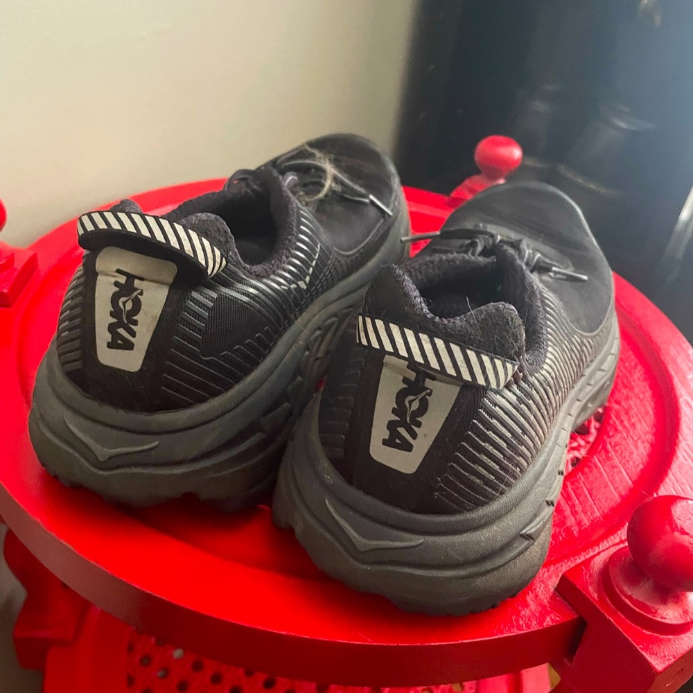 HOKA black sneakers sz 11 woman’s